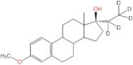 1,3,5(10)-Estratriene-17α-ethyl-d5-3,17β-diol 3-Methyl Ether