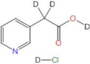 3-Pyridylacetic-d2 Acid-OD DCl