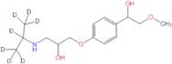 (+/-)-α-Hydroxymetoprolol-d7 (iso-propylamine-d7)