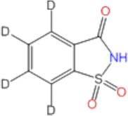 Saccharin-d4 (ring-d4)