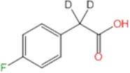 4-Fluorophenylacetic-α,α-d2 Acid (also 10% 3,5-d2)
