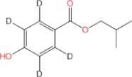 iso-Butyl 4-Hydroxybenzoate-2,3,5,6-d4 (isobutylparaben)