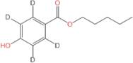 n-Pentyl 4-Hydroxybenzoate-2,3,5,6-d4 (n-Pentylparaben)