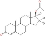 Testosterone-16,16,17-d3Acetate