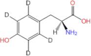 L-4-Hydroxyphenyl-d4-alanine-2-d1