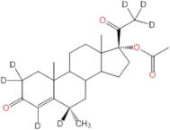 4-Pregnen-6alpha-methyl-17-ol-3,2-dione-2,2,4,6beta,21,21,21-d7 17-Acetate
