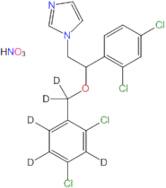 (±)-Miconazole-d5 Nitrate(2,4-dichlorobenzyloxy-d5)