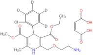 (±)-Amlodipine-d4 Maleate(2-chlorophenyl-d4)