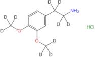 2-(3,4-Dimethoxy-d6-phenyl)-ethyl-1,1,2,2-d4-amine HCl