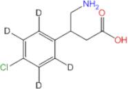 (±)-Baclofen-d4 (4-chlorophenyl-d4)(Baclofen)
