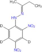 2-Butanone 2,4-Dinitrophenylhydrazone-3,5,6-d3
