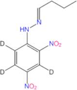 Butyraldehyde 2,4-Dinitrophenyhydrazone-3,5,6-d3