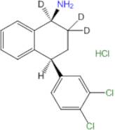 (±)-cis-N-Desmethylsertraline-1,2,2-d3 HCl