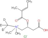 Tigloyl-L-carnitine-d3 HCl (N-methyl-d3)(Tigloylcarnitine)