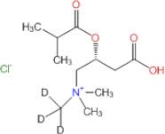 2-Methylpropionyl-L-cartinine-d3 HCl (N-methyl-d3)(Methylpropionylcarnitine)