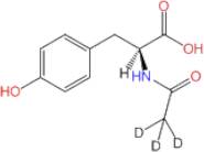 N-Acetyl-d3-L-4-hydroxyphenylalanine