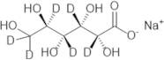D-Gluconic-2,3,4,5,6,6-d6 AcidSodium Salt