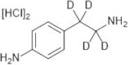 2-(4-Aminophenyl)ethyl-1,1,2,2-d4-amine 2HCl