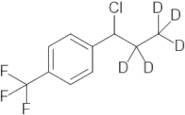 (±)-1-(1-Chloropropyl-2,2,3,3,3-d5)-4-(trifluoromethyl)benzene