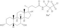 Tauro-d4-chenodeoxycholic AcidSodium Salt (Sodium Taurochenodeoxycholate)