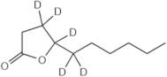 (±)-g-Decalactone-d5 (4,4,5-d, hexyl-1,1-d2)