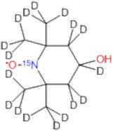 4-Hydroxy-2,2,6,6-tetramethyl-piperidine-d17-1-15N-1-oxyl"Carboglace"