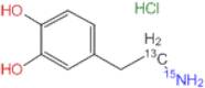 2-(3,4-Dihydroxyphenyl)ethyl-1-13C-amine-15N HCl