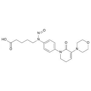 N-Nitroso Apixaban Morpholino Pentanoic Acid