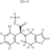 Clopidogrel Related Compound B (Methyl(+/-)-(o-chlorophenyl)-4,5-dihydrothieno[2,3-c]pyridine-6(7H)-acetate, hydrochloride)