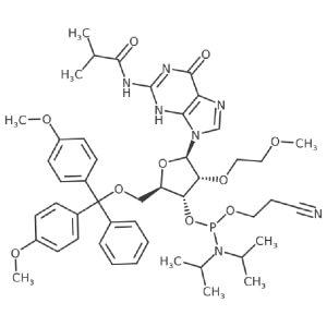 2'-MOE iBu G β-Cyanoethyl Phosphoramidite
