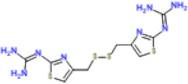 Famotidine Related Compound E (2,2'-[4,4'-disulfanediylbis(methylene)bis(thiazole-4,2-diyl)]diguanidine)