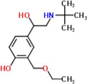 Levalbuterol Related Compound E (4-(2-(tert-Butylamino)-1-hydroxyethyl)-2-(ethoxymethyl)phenol)