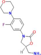 Linezolid Related Compound C ((S)-5-(aminomethyl)-3-(3-fluoro-4-morpholinophenyl)oxazolidin-2-one)