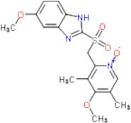 Omeprazole Related Compound I (4-Methoxy-2-[[(5-methoxy-1H-benzimidazol-2-yl)sulfonyl]methyl]-3,5-dimethylpyridine 1-oxide)