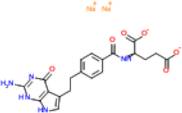 Pemetrexed Disodium (Disodium N-{p-[2-(2-amino-4,7-dihydro-4-oxo-1H-pyrrolo[2,3-d]pyrimidin-5-yl)ethyl]benzoyl}-l-glutamate heptahydrate)