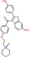 Raloxifene Related Compound C (1-(2-{4-[6-hydroxy-2-(4-hydroxyphenyl)benzothiophene-3-carbonyl]phenoxy}ethyl)piperidine 1-oxide monohydrate)
