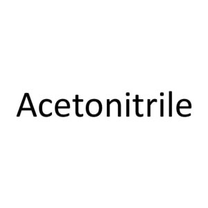 Residual Solvent Class 2 - Acetonitrile
