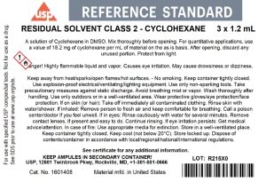 Residual Solvent Class 2 - Cyclohexane