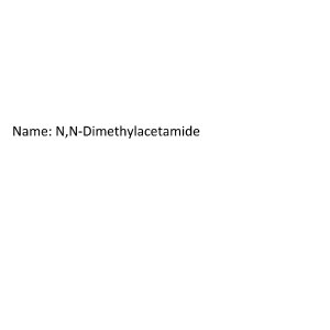 Residual Solvent Class 2 - N,N-Dimethylacetamide