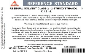 Residual Solvent Class 2 - 2-Ethoxyethanol