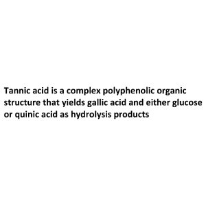 Tannic Acid