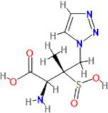 Tazobactam Related Compound A ((2S,3S)-2-Amino-3-methyl-3-sulfino-4-(1H-1,2,3-triazol-1-yl)butyric acid)