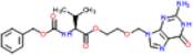 Valacyclovir Related Compound E (2-[(2-amino-6-oxo-1,6-dihydro-9H-purin-9-yl)methoxy]ethyl N-[(benzyloxy)carbonyl]-L-valinate)