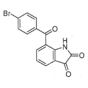 Bromobenzoylindoline Dione