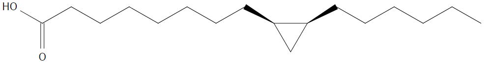 cis-9,10-Methylenehexadecanoic acid