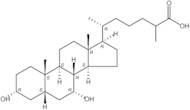 3,7-Dihydroxycoprostanic acid