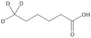 Hexanoic-6,6,6-D3 acid