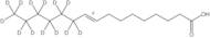Palmitelaidic acid-D13