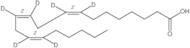 8(Z),11(Z),14(Z)-eicosatrienoic-8,9,11,12,14,15-d6 acid