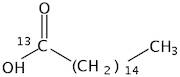 Hexadecanoic acid-1-13C